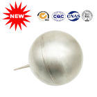 Custom Made Copper Toilet Tank Float Ball , Big Mechanical Float Ball With Pointed