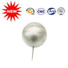 Custom Made Copper Toilet Tank Float Ball , Big Mechanical Float Ball With Pointed
