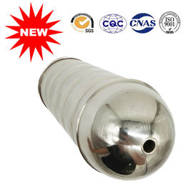 Inline Type Stainless Steel Float Ball , Oil Level Float With Ring 127*43 MM