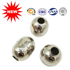 80*50mm Threaded Metal Ball Float , 316L Steel Automation Valve Float