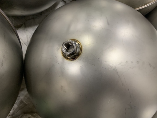 304 Grade Round Ball Stainless Steel Floats For Liquid Level Meter , Customize Pressure