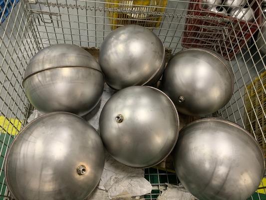 304 Grade Round Ball Stainless Steel Floats For Liquid Level Meter , Customize Pressure